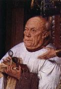 Jan Van Eyck kaniken van der paeles madonna France oil painting artist